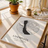Liverpool City Print | Custom Wall Art Poster