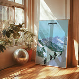 Patagonia Ski Poster 3