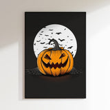 Moonlit Halloween Pumpkin