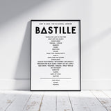Bastille-Setlist – 18. November 2025, The O2 Arena, London