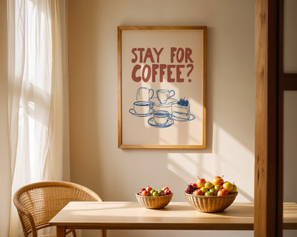 Stay For Coffee?
