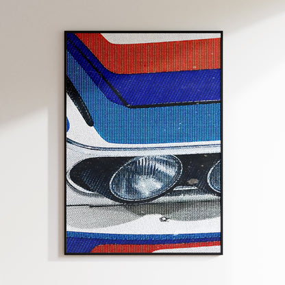 BMW M Sport Vintage Poster 2