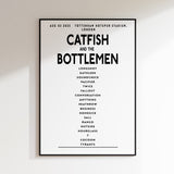 Setlist von Catfish and the Bottlemen, 3. August 2025, Tottenham Hotspur Stadium, London
