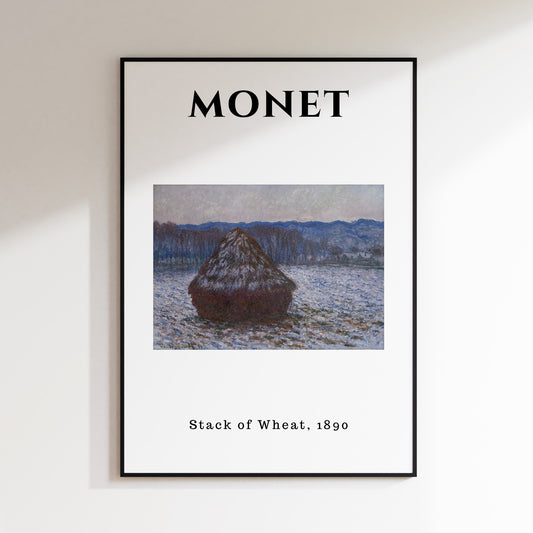 Monet - Stack of Wheat 1890