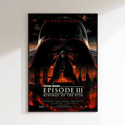 Star Wars Episode III Revenge of The Sith - 20th Anniversary Poster