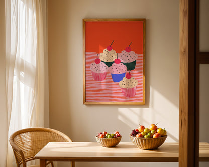 Cupcake Print