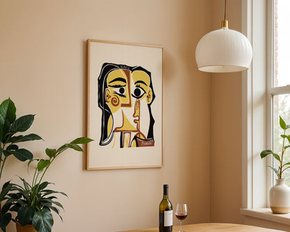 Picasso-Gesichtskunst