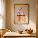 Rosa Cupcake