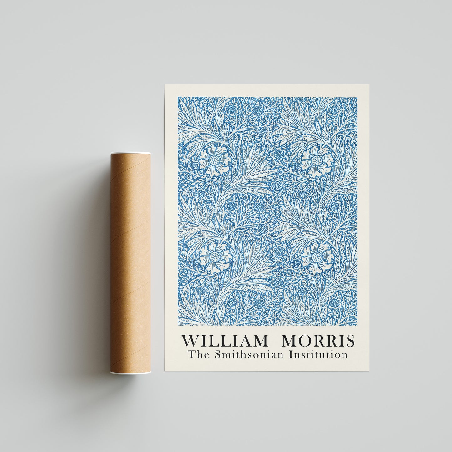 William Morris - The Smithsonian Institution Blue Flowers