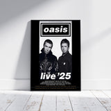 Oasis 2025 Tour Poster