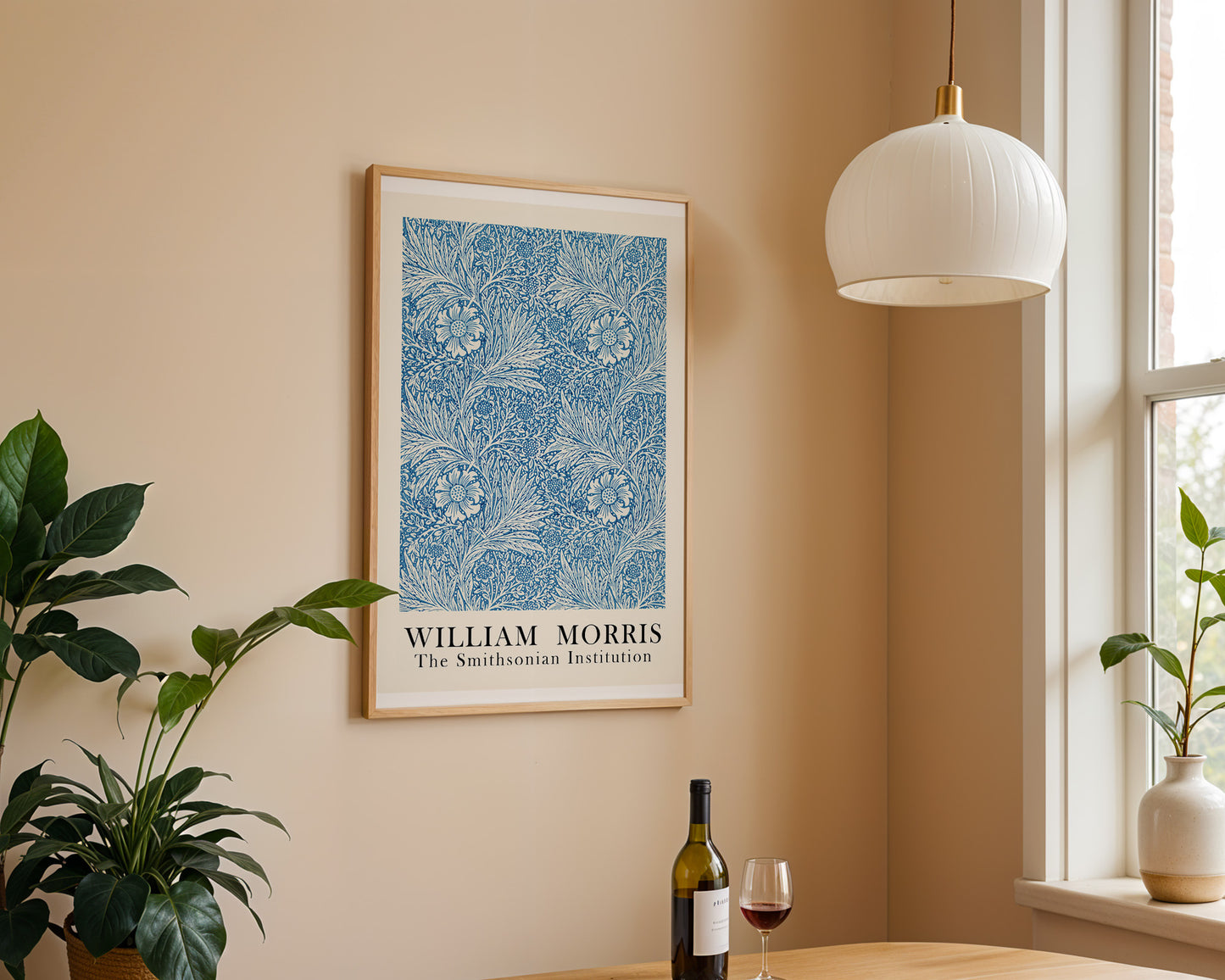 William Morris - The Smithsonian Institution Blue Flowers