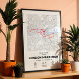 Personalized London Marathon Print