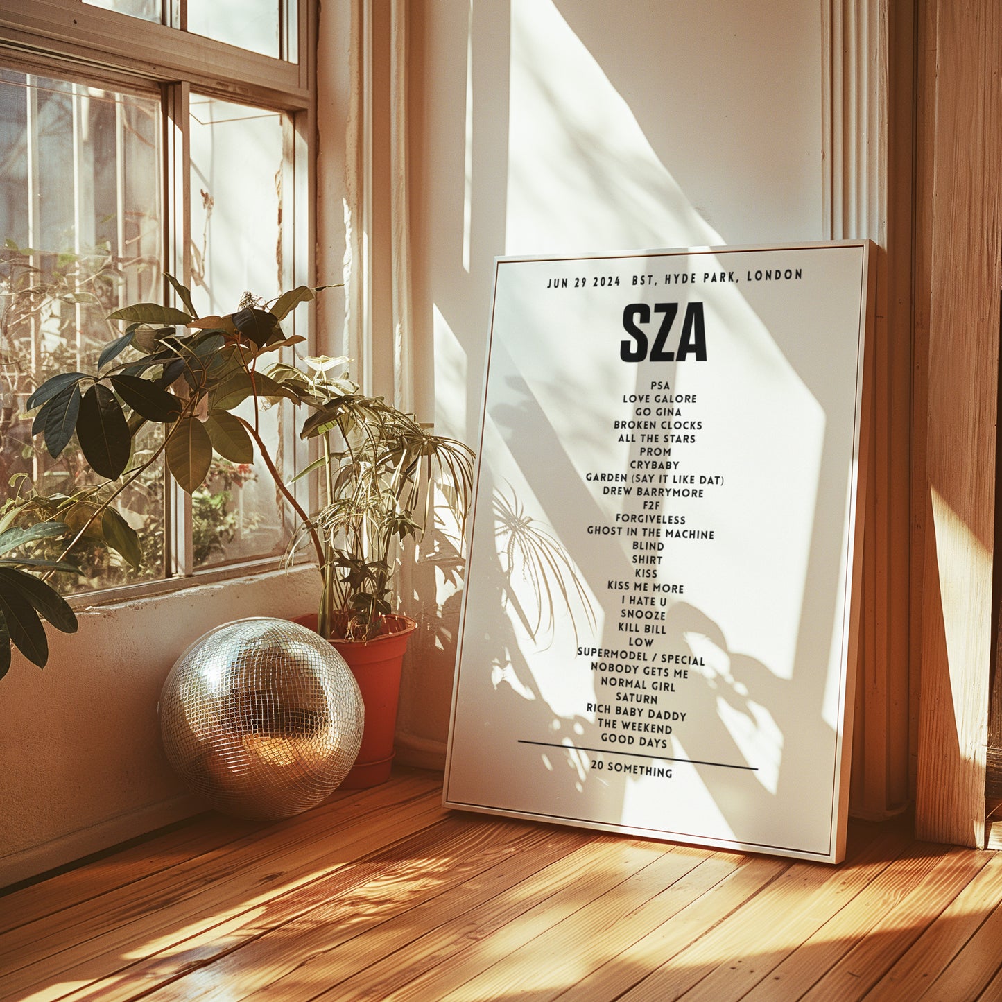 SZA Setlist - June 29th 2024, BST, Hyde Park, London