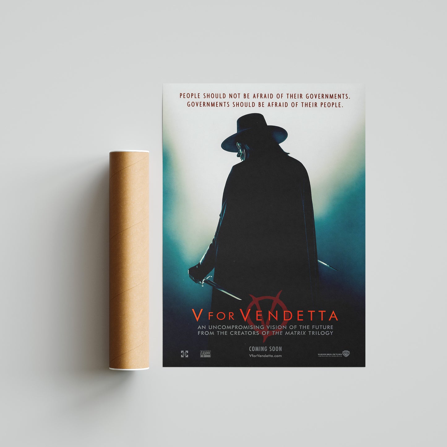 V For Vendetta - Movie Poster