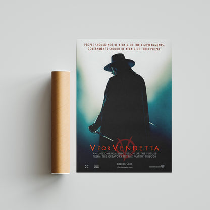 V For Vendetta - Movie Poster