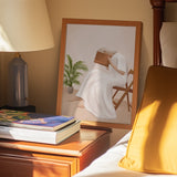 Serene Woman Reading