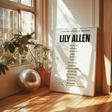 Lily Allen setlist – 26 June 2026 at bp pulse LIVE, Birmingham