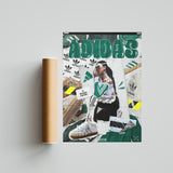 Adidas Samba Retro Poster
