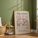 Picasso - Elephant Animal Drawing