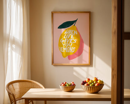 When Live Gives Your Lemons