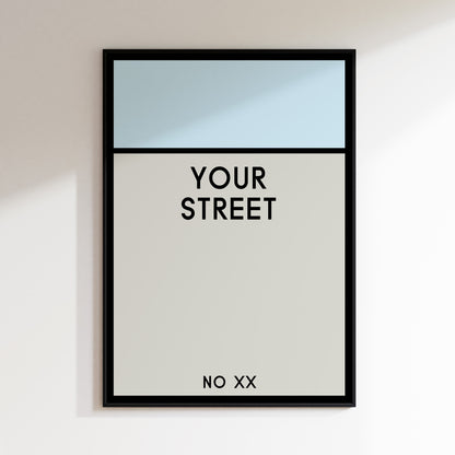Personalized Monopoly-Style Property Card