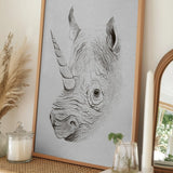 Mythical Rhino Portrait