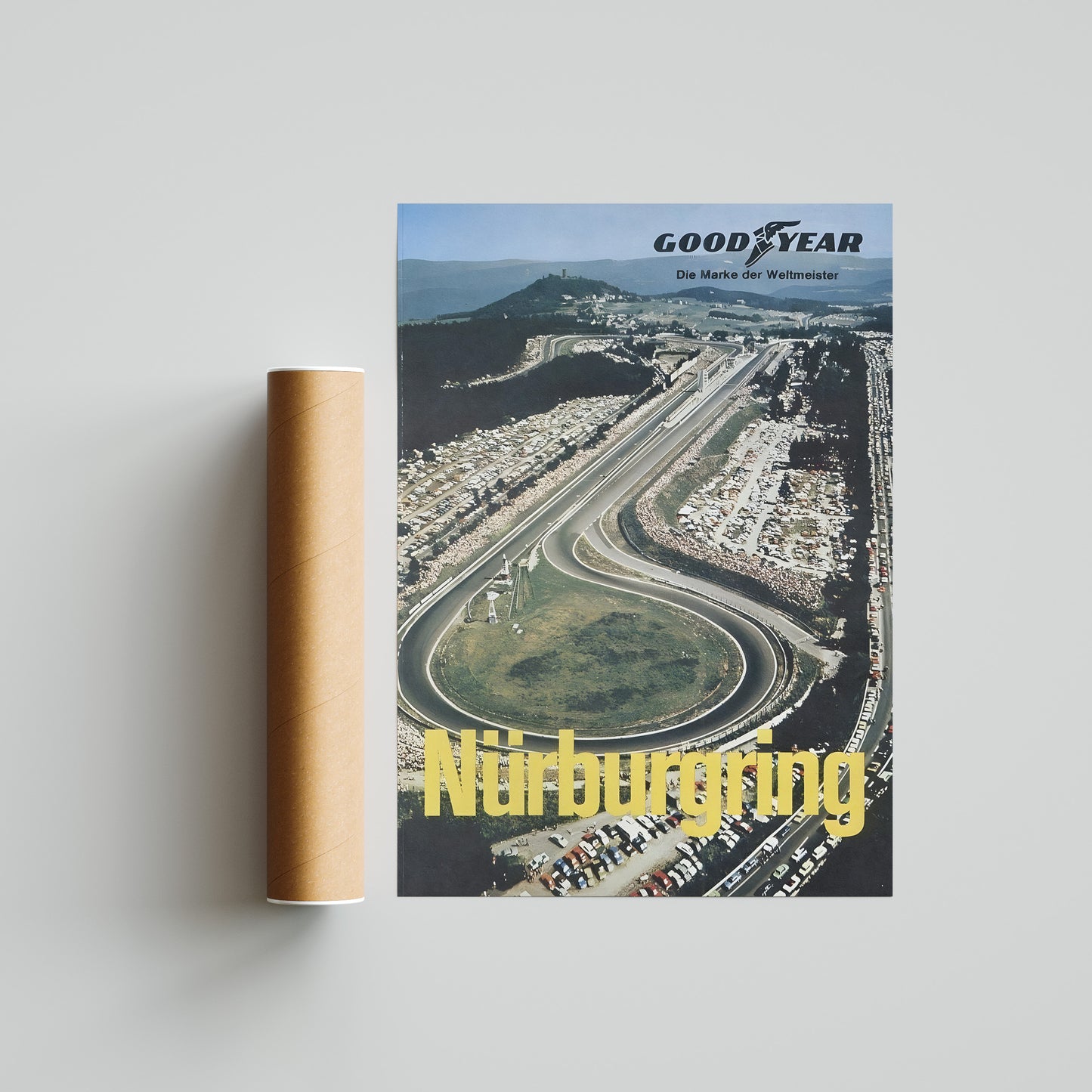 Nurburgring / Good Year Vintage Poster