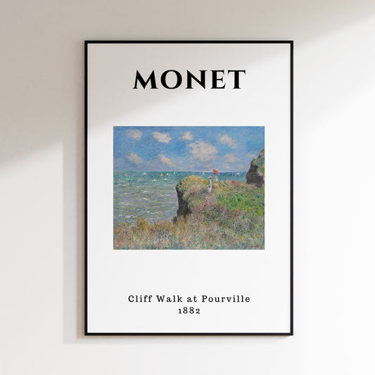 Monet - Cliff Walk 1882