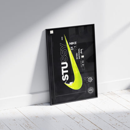 Stussy X Nike Neon