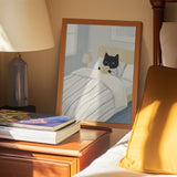 Cozy Cat Reading Book