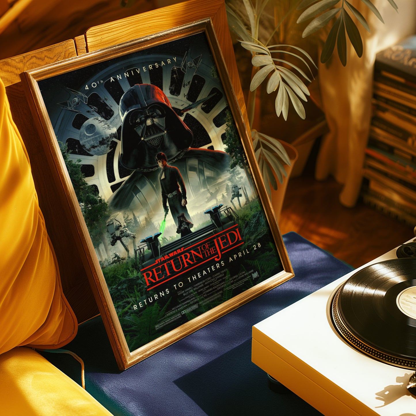 Star Wars Return of The Jedi - 40th Anniversary Poster