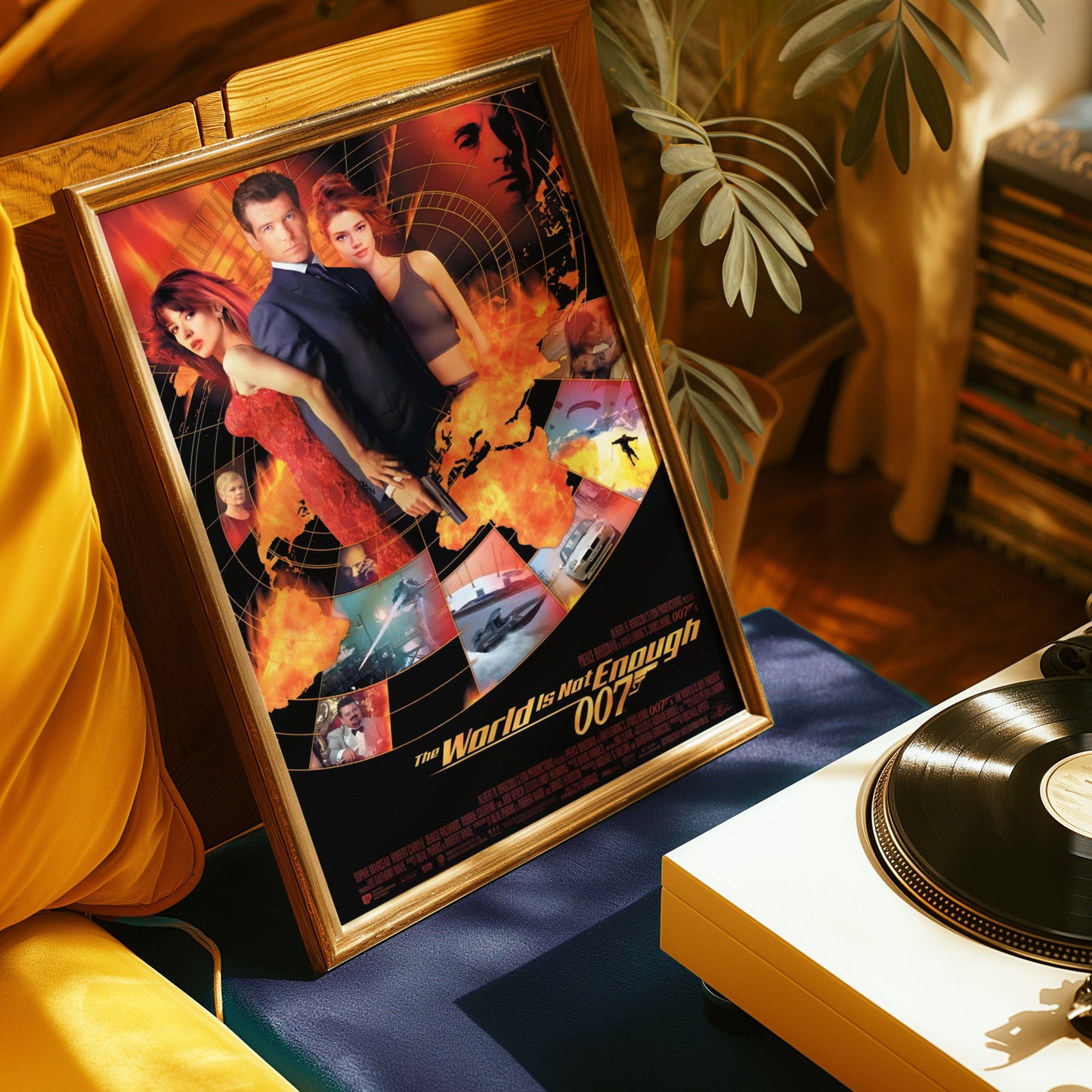 The World Is Not Enough - James Bond Poster