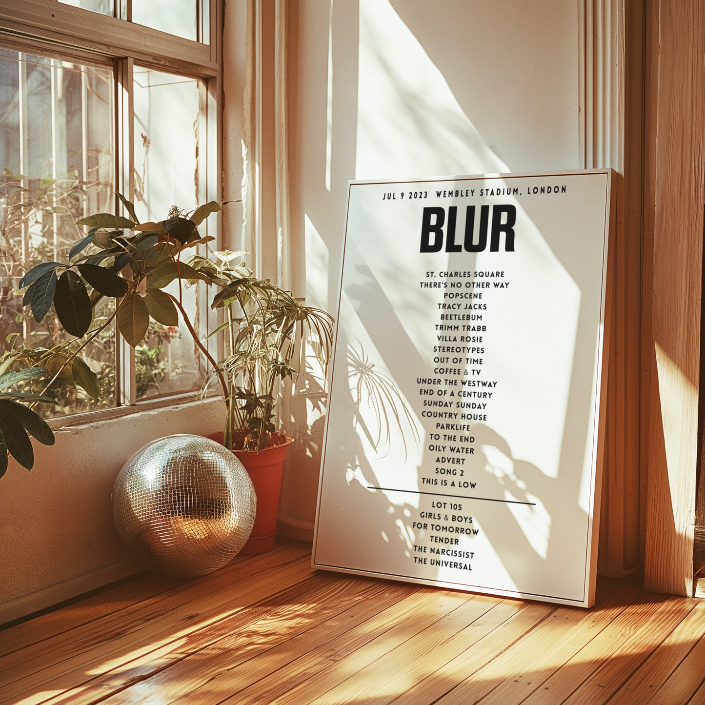 Blur July 9th 2023 Wembley Stadium, London