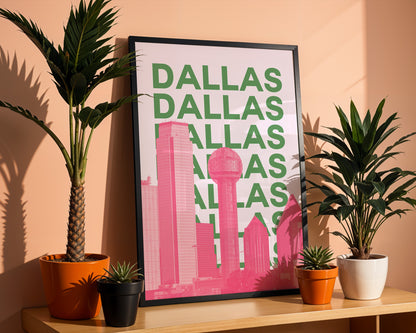 Dallas Skyline Green