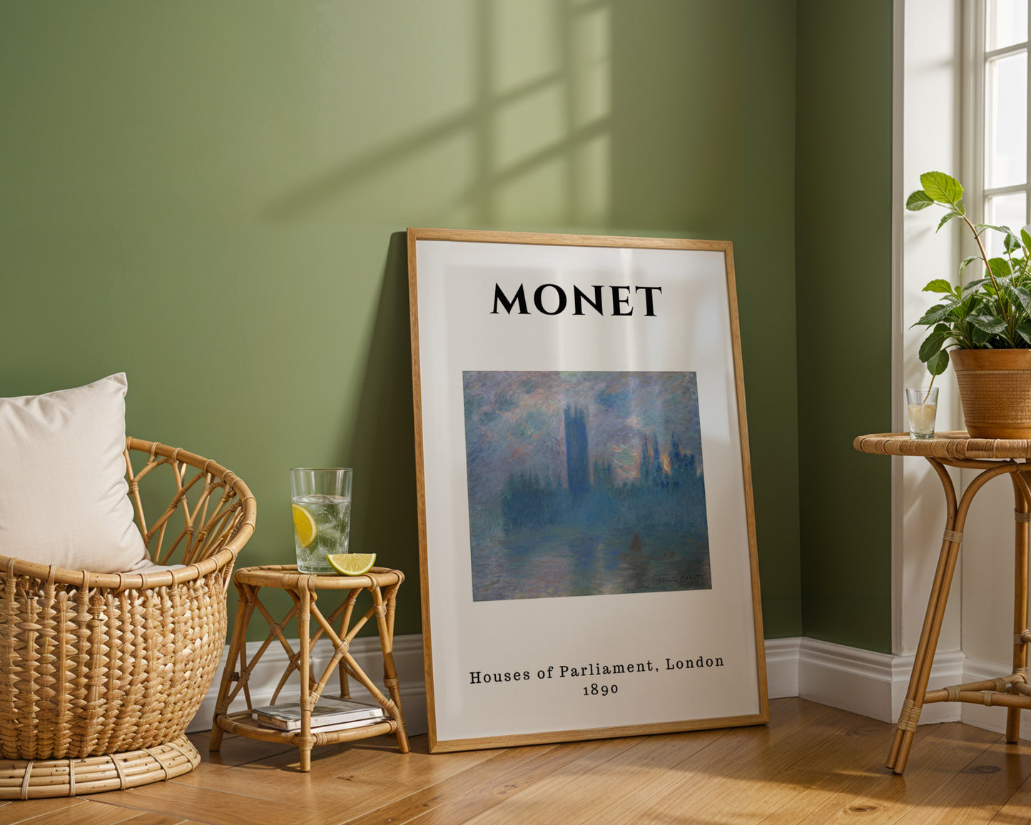 Monet - Houses of Parliament 1890