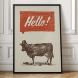 Hello Dapper Cow