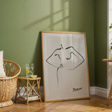 Picasso Body Line Drawing