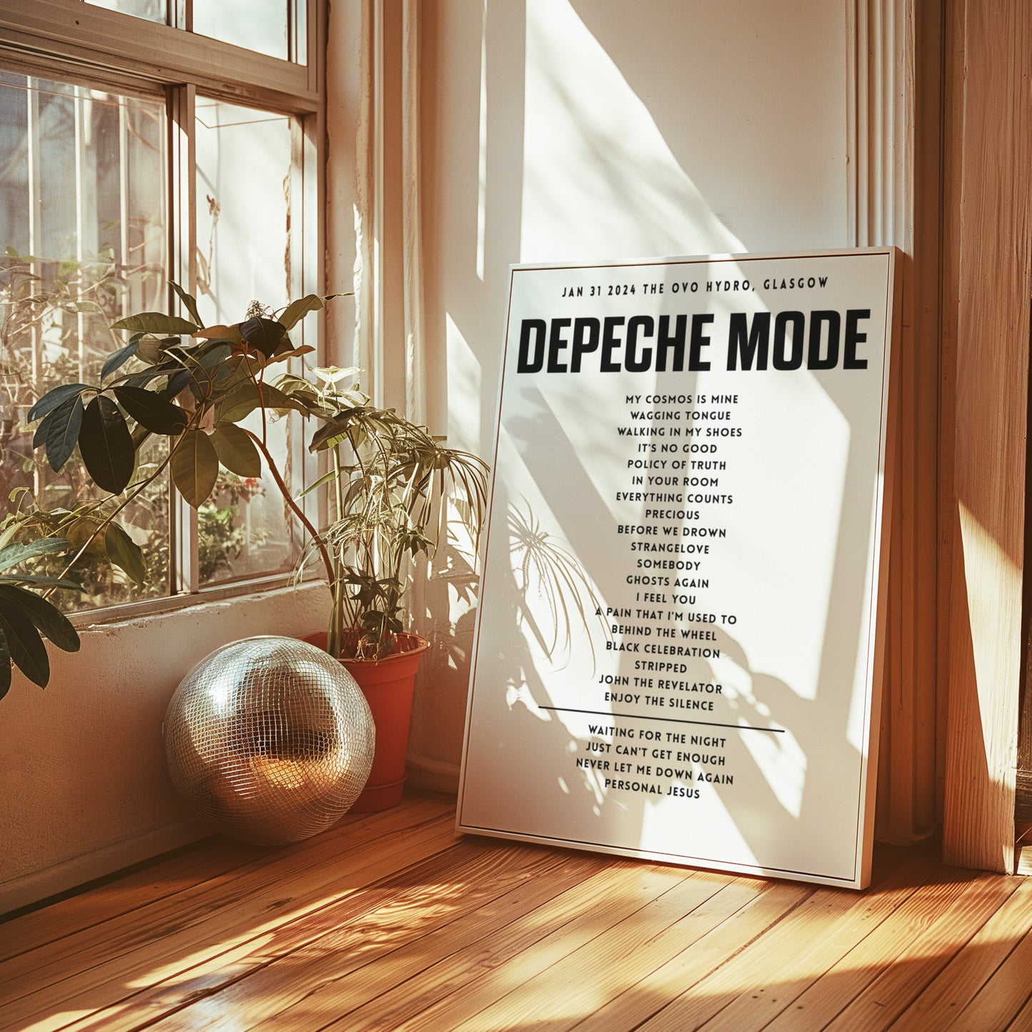 Depeche Mode January 21st 2024, The OVO Hydro, Glasgow, Scotland