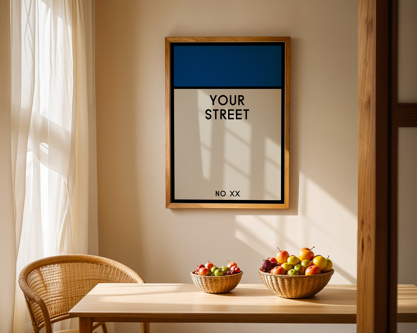 Personalized Monopoly-Style Property Card