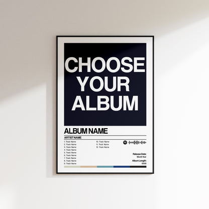 Affiches d'album personnalisées - Demandez votre propre album
