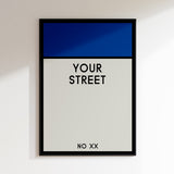 Personalized Monopoly-Style Property Card