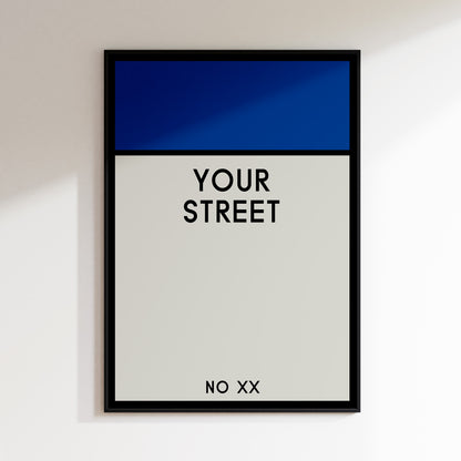 Personalized Monopoly-Style Property Card