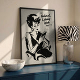 Chic Woman Reading