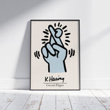 Keith Haring - Crossed Fingers