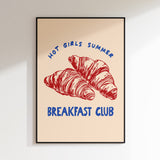 Frühstücksclub-Croissant