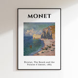 Monet - Etretat Beach 1885