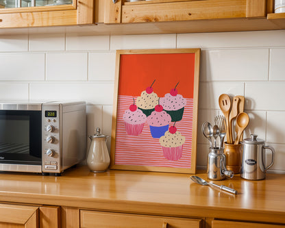 Cupcake Print