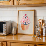 Rosa Cupcake