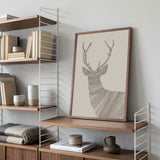 Intricate Patterned Stag
