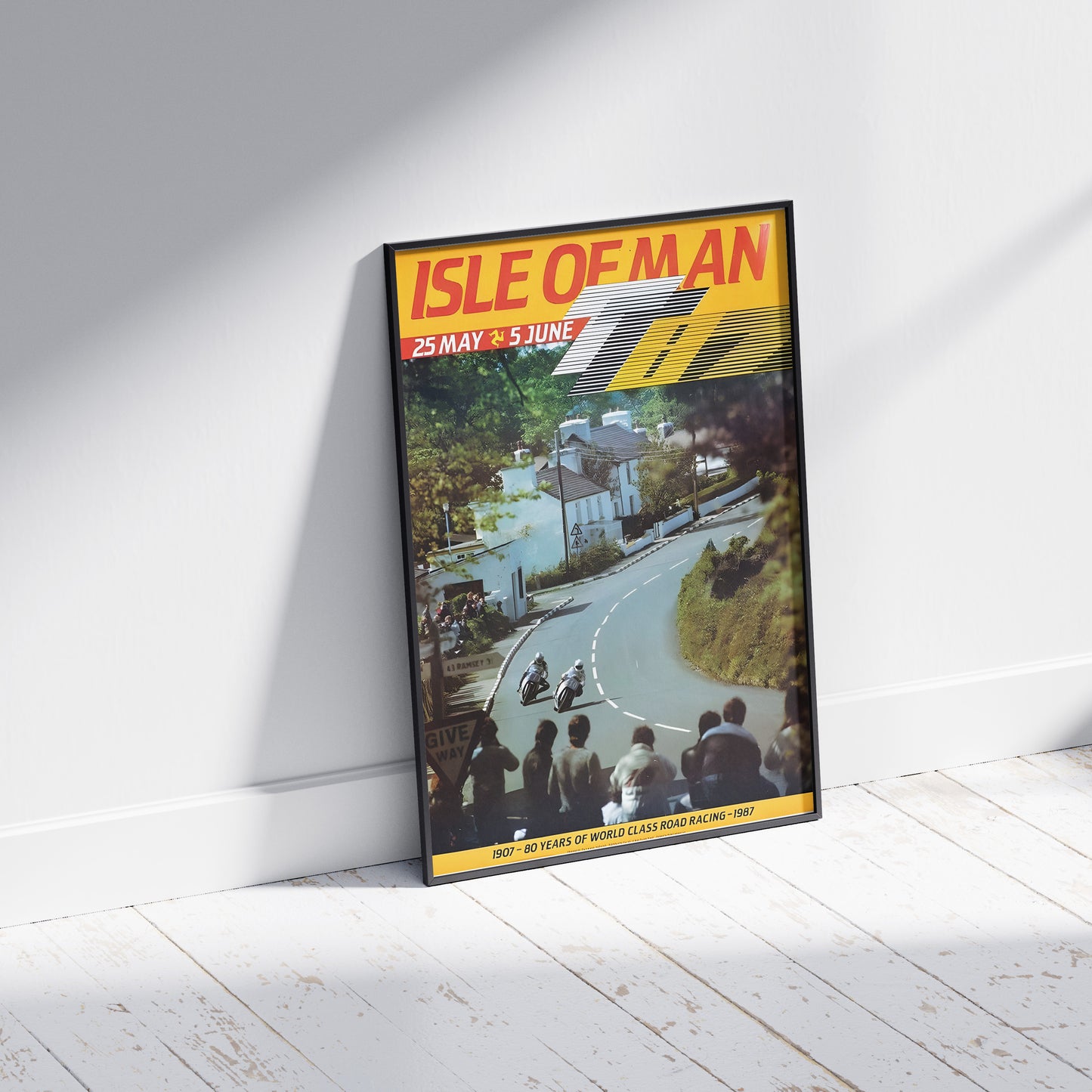 Isle of Man TT Vintage Poster